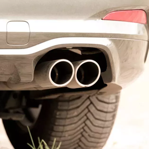 Exhaust system CO2 car